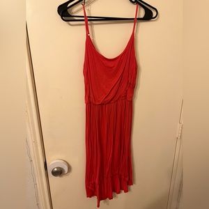 Bright salmon One Clothing size medium dress